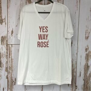 Next Level. Yes Way Rose' Shirt. Size XL. In good used condition!